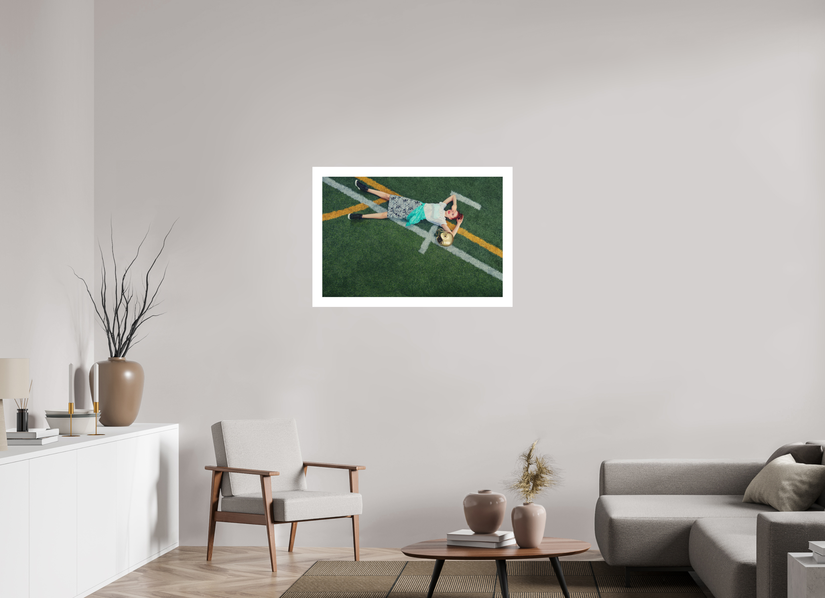 36 x 24″, Fine Art Print – Hahnemühle Photo Rag – 2in Border Game Lines