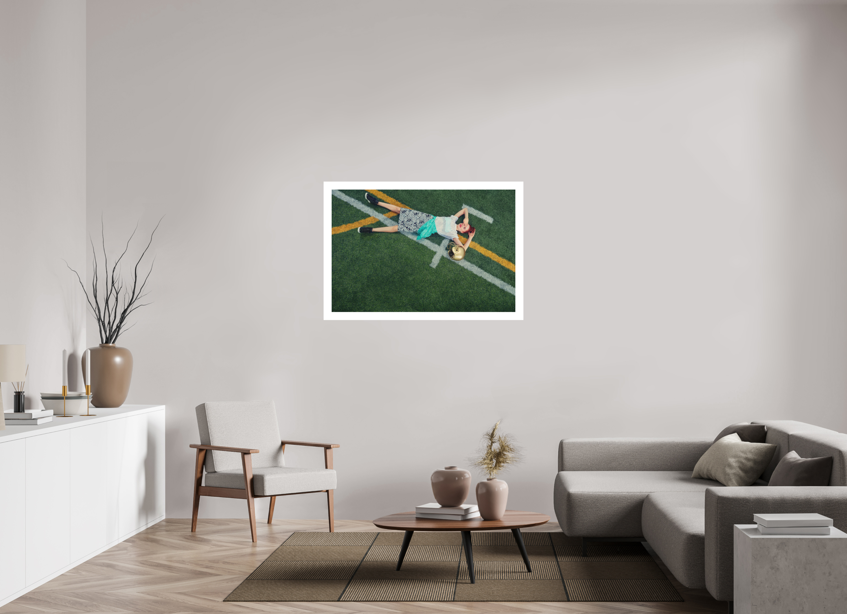 45 x 30″, Fine Art Print – Hahnemühle Photo Rag – 2in Border Game Lines