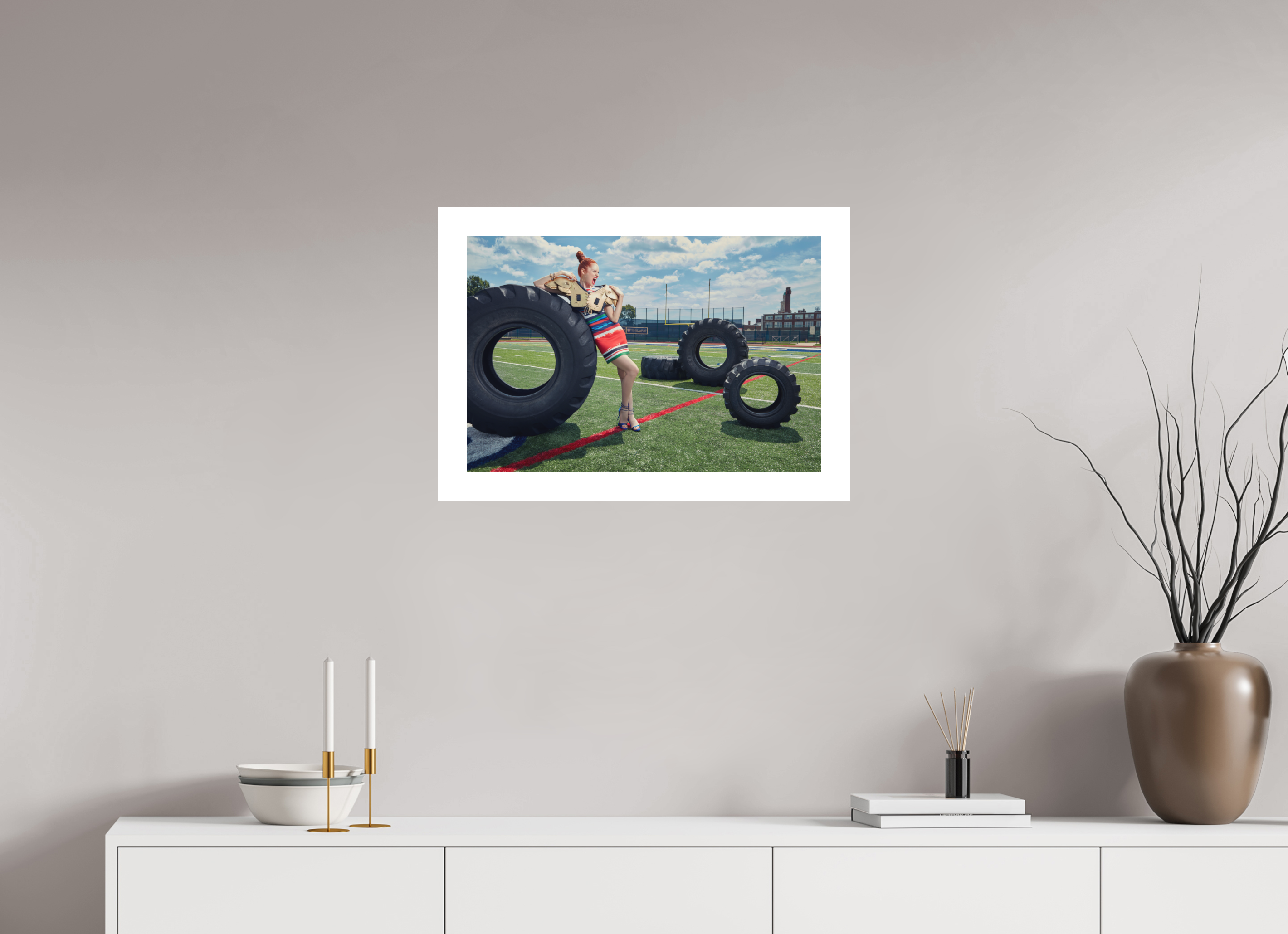 24 x 16″, Fine Art Print – Hahnemühle Photo Rag – 2in Border Power Play